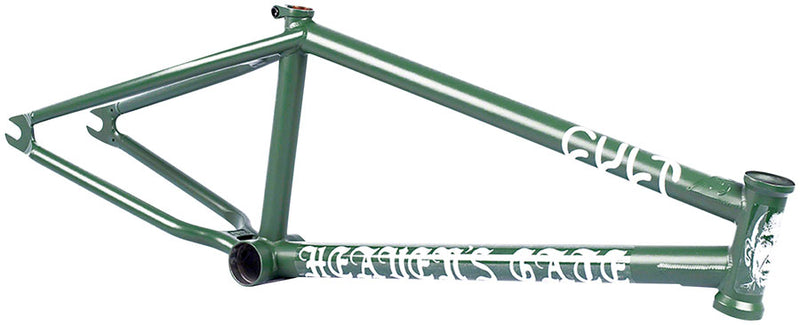 Load image into Gallery viewer, Cult Begin IC BMX Frame - 20.75&quot; TT Olive Green
