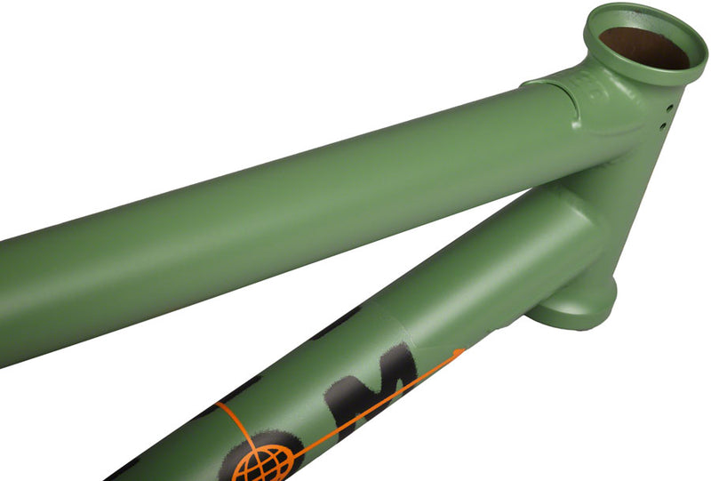 Load image into Gallery viewer, BSD Freedom BMX Frame - 20.5&quot; TT Military Green
