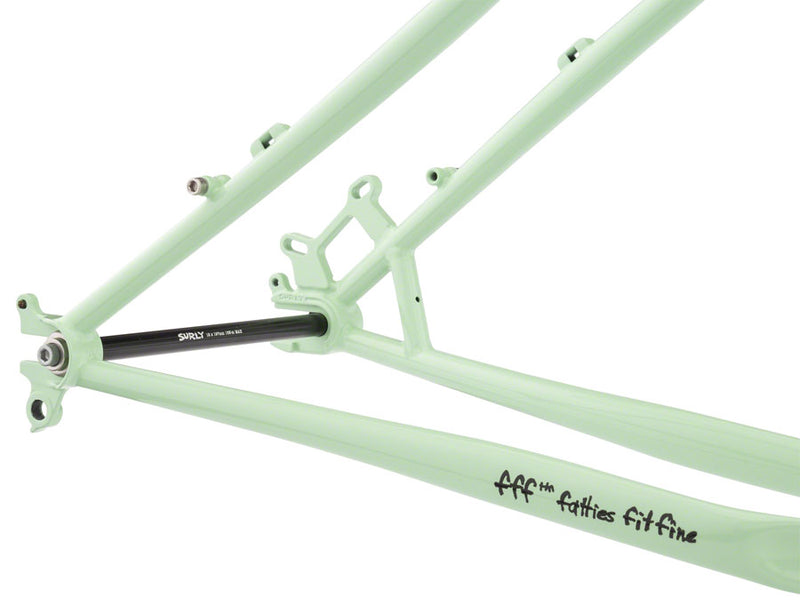 Load image into Gallery viewer, FM0238 Surly Ice Cream Truck Fat Bike Frameset - 26&quot; Steel Buttermint Green Small
