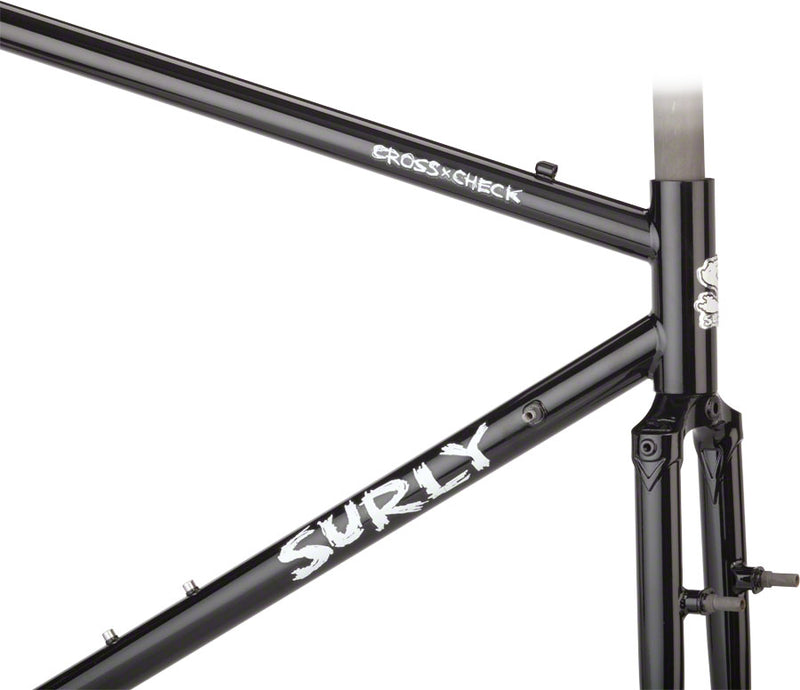 Load image into Gallery viewer, Surly Cross Check 62cm Frameset Gloss Black
