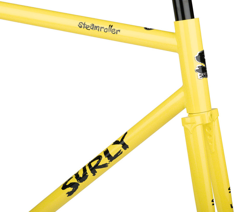 Load image into Gallery viewer, Surly Steamroller Frameset - 700c Steel Banana Candy Yellow 49cm
