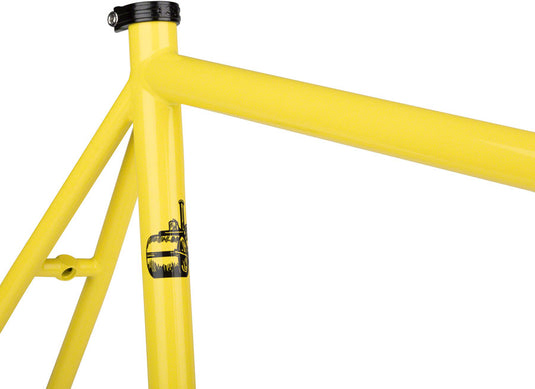 Surly Steamroller Frameset - 700c Steel Banana Candy Yellow 49cm