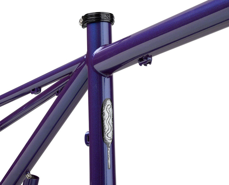 Load image into Gallery viewer, Surly Big Dummy Cargo Framekit - 26&quot; Steel Bruised Ego Purple Large
