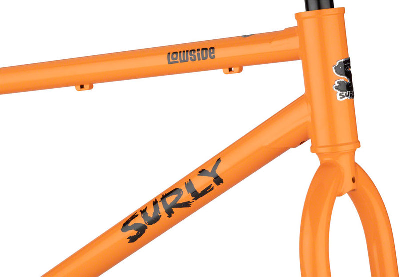 Load image into Gallery viewer, Surly Lowside Frameset - 27.5&quot; Steel Dream Tangerine Large
