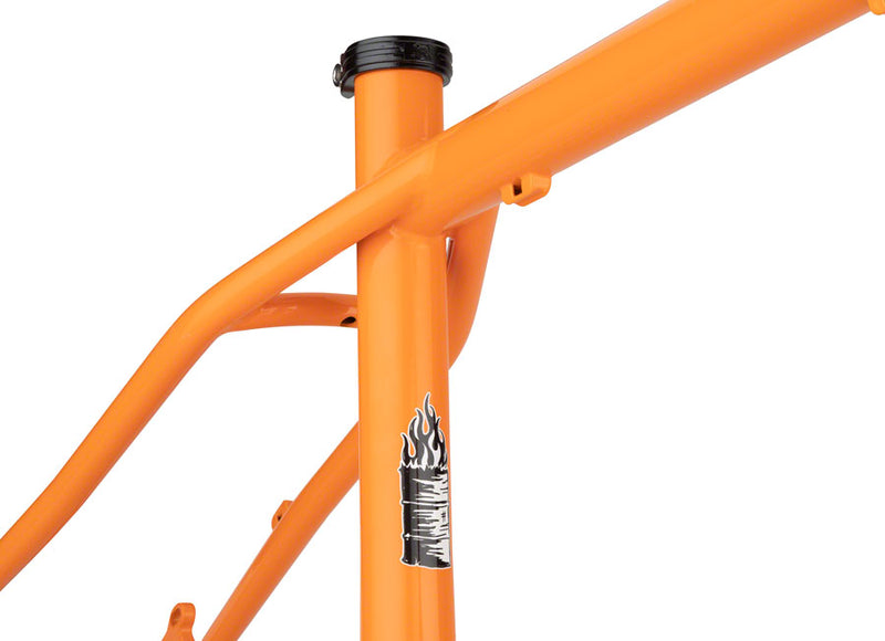 Load image into Gallery viewer, Surly Lowside Frameset - 27.5&quot; Steel Dream Tangerine Small
