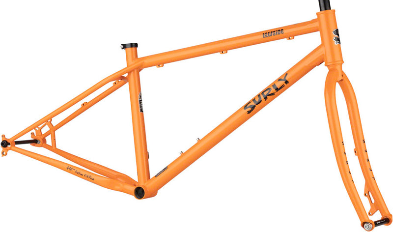 Load image into Gallery viewer, Surly Lowside Frameset - 27.5&quot; Steel Dream Tangerine Small
