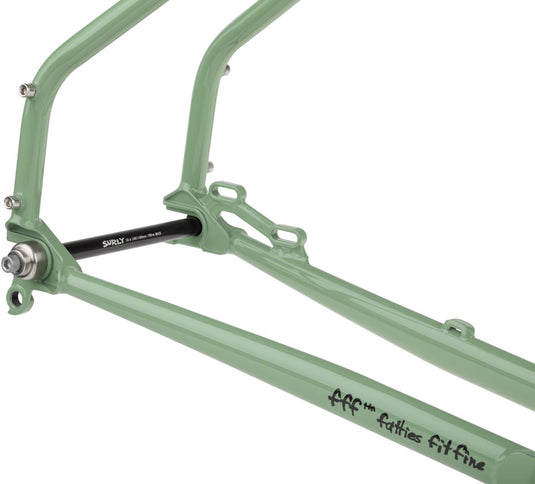 Surly Grappler Frameset - 27.5 Steel Sage Green Large