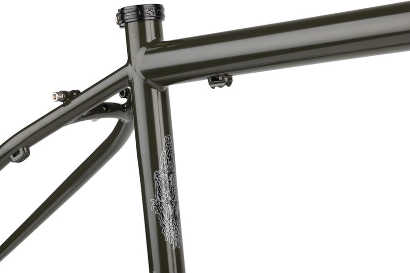 Load image into Gallery viewer, Surly Bridge Club Frameset - 27.5&quot;/700c Steel Majestic Moss Small
