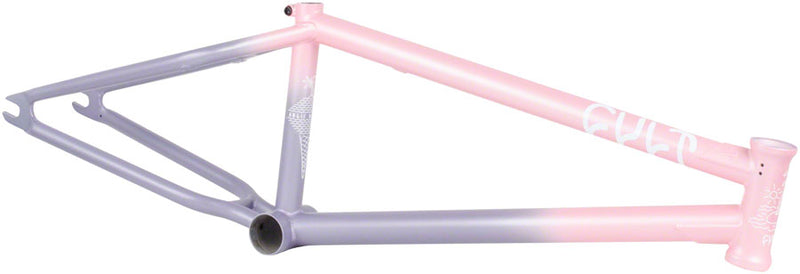 Load image into Gallery viewer, Cult Angie Crew BMX Frame - 20.75&quot; TT Pink to Pink Fade
