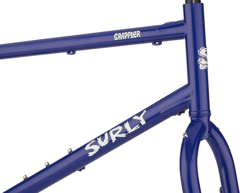 Load image into Gallery viewer, Surly  Grappler Frameset - 27.5 Steel Subterranean Homesick Blue Small
