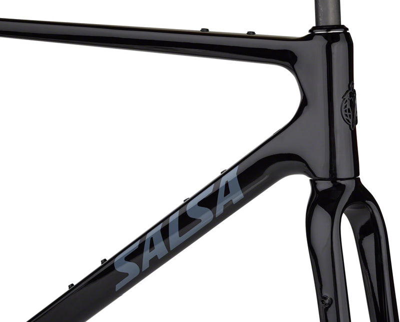 Load image into Gallery viewer, Salsa Warbird C Frameset - 700c Carbon Black 56cm
