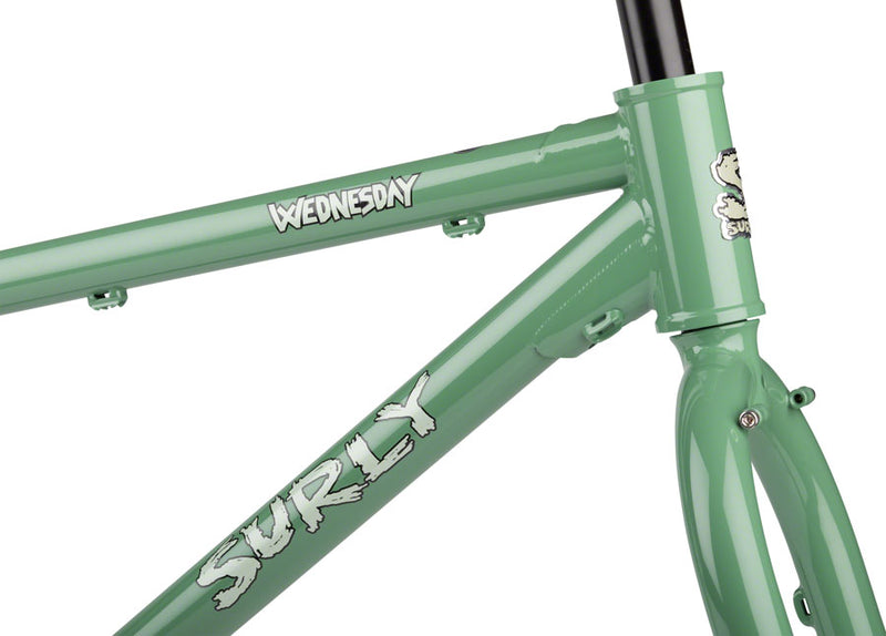 Load image into Gallery viewer, Surly Wednesday Fat Bike Frameset - 26&quot; Steel Shangri-La Green Small
