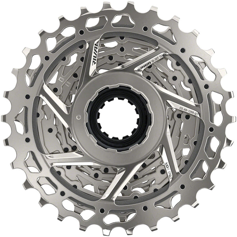 Load image into Gallery viewer, SRAM Rival AXS XG-1250 Cassette - 12-Speed 10-30t Silver For XDR Driver Body D1
