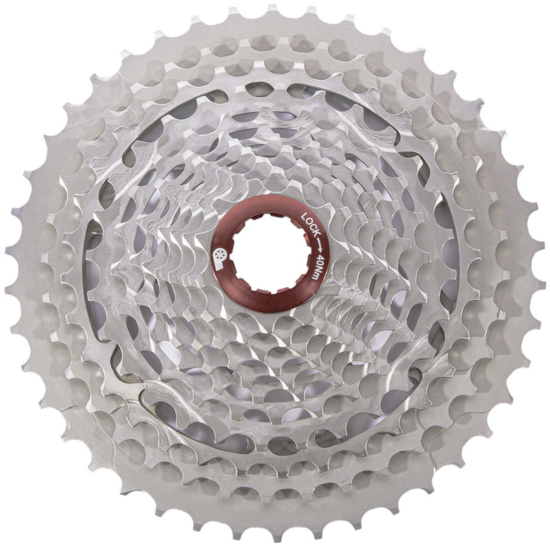 Load image into Gallery viewer, Prestacycle UniBlock PRO Gravel Cassette - 11-Speed For HG 11 Freehub 11-40 Silver
