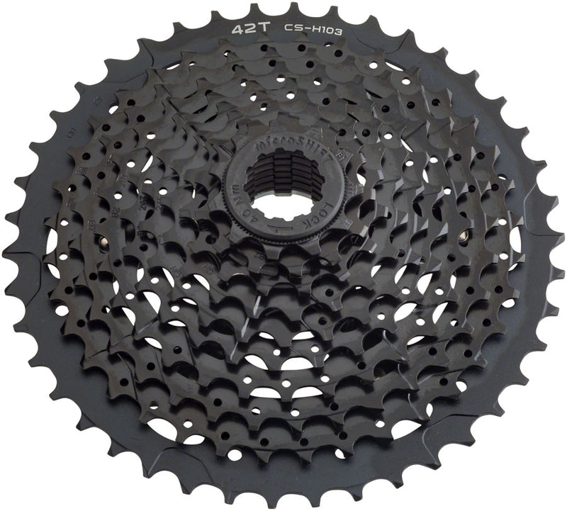 Load image into Gallery viewer, microSHIFT H10 Cassette - 10 Speed 11-42t Black
