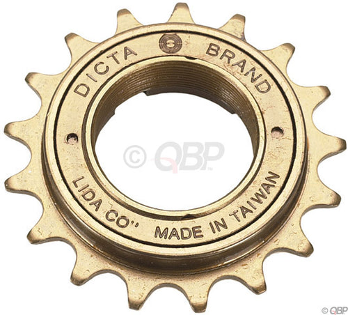 Dicta Standard BMX Freewheel - 18t Gold