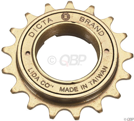 Dicta Standard BMX Freewheel - 18t Gold