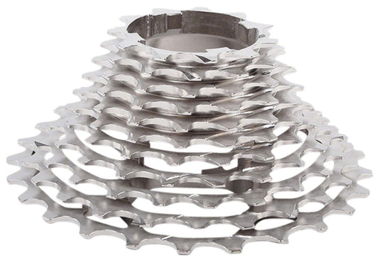 Prestacycle UniBlock PRO Cassette - 11-Speed For Campagnolo 9-12 Speed Freehub 11-32t Silver