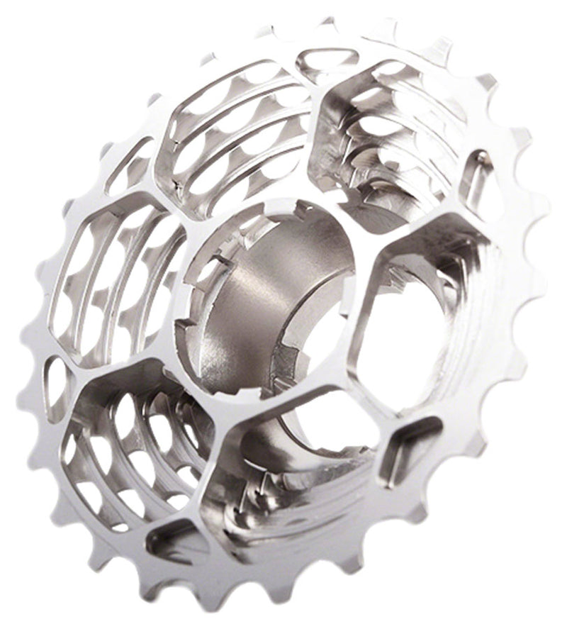 Load image into Gallery viewer, Prestacycle UniBlock PRO Cassette - 11-Speed For Campagnolo 9-12 Speed Freehub 11-32t Silver
