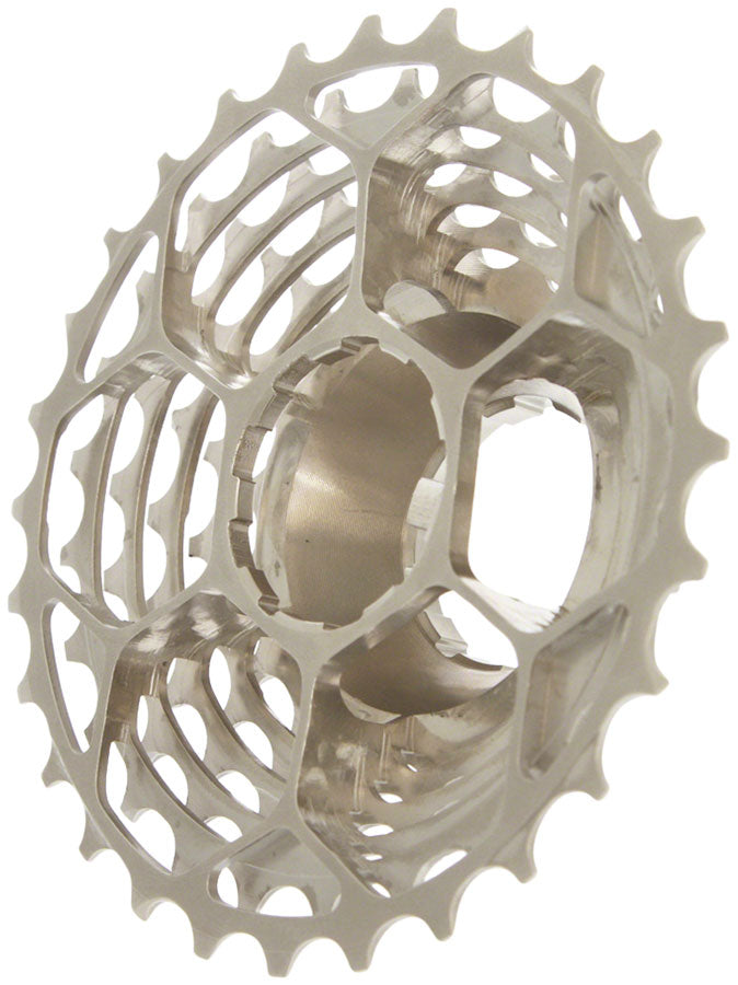 Load image into Gallery viewer, Prestacycle UniBlock PRO Cassette - 11-Speed HG 12 Interface HG 12/11/10 Freehubs 11-28t Silver

