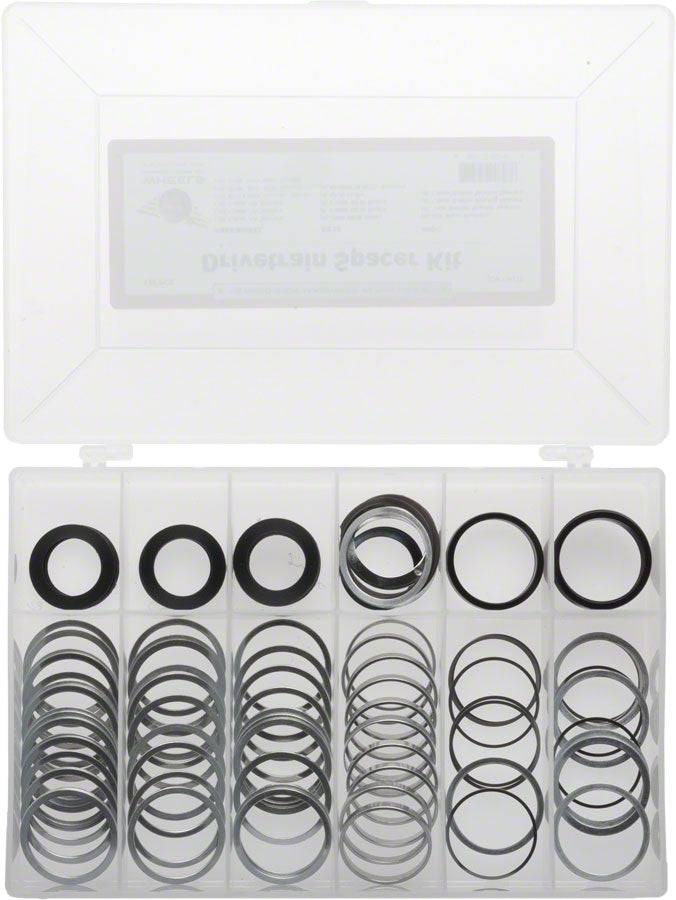Load image into Gallery viewer, Wheels Manufacturing Drivetrain Spacer Kit 139 Pieces
