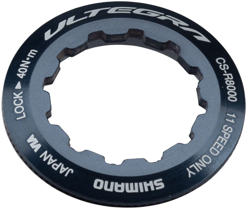 Load image into Gallery viewer, Shimano Ultegra CS-R8000 Cassette Lockring and Spacer
