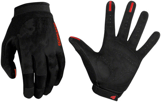 Bluegrass React Gloves - Black Full Finger X-Small