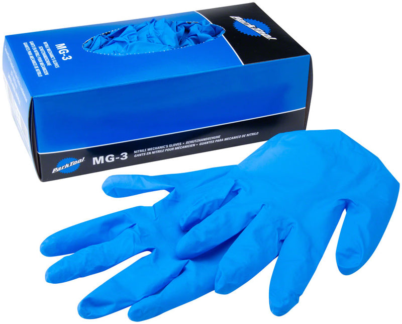 Load image into Gallery viewer, Park Tool MG-3L Nitrile Mechanics Gloves - Large
