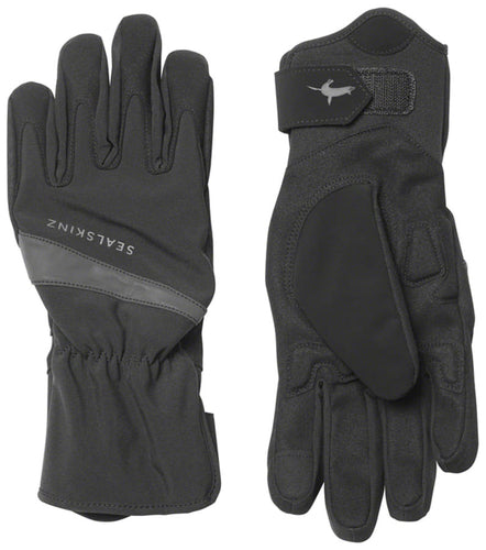 SealSkinz Bodham Waterproof Gloves - Black Full Finger Small