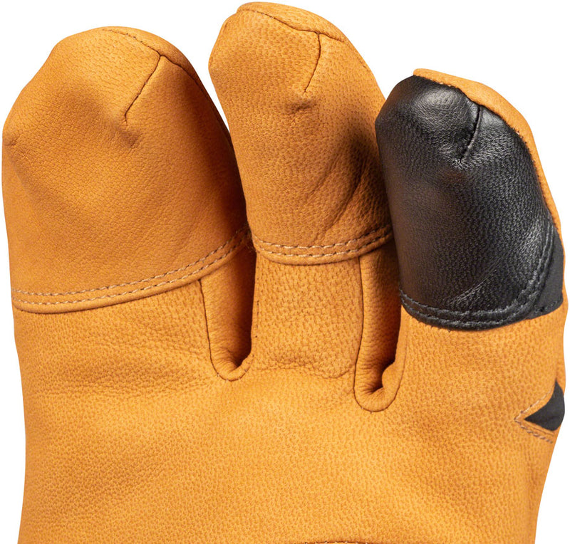 Load image into Gallery viewer, 45NRTH 2022 Sturmfist 4 LTR Leather Gloves - Tan/Black Lobster Style X-Large
