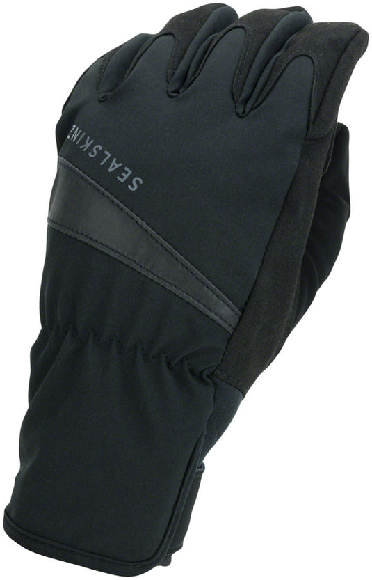 SealSkinz Waterproof All Weather Cycle Gloves - Black Full Finger Large