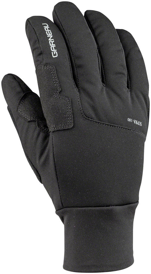 Load image into Gallery viewer, Garneau Supra-180 Glove - Black Full Finger Mens Small
