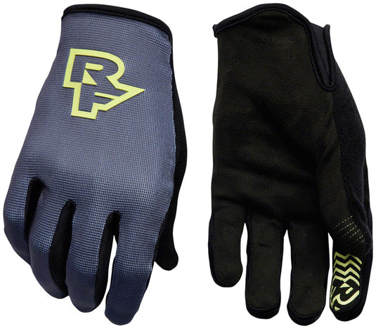 RaceFace Trigger Gloves - Full Finger Charcoal Small