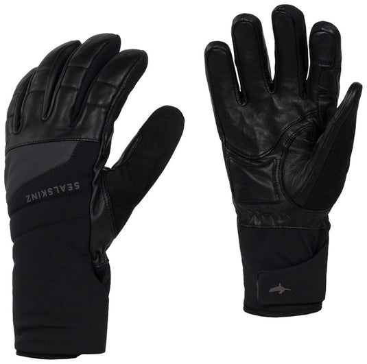 SealSkinz Waterproof Extreme Cold Fusion Control Gloves - BLK Full Finger X-Large