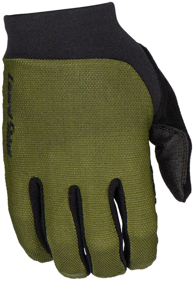 Load image into Gallery viewer, Lizard Skins Monitor Ignite Gloves - Olive Green Full Finger Small
