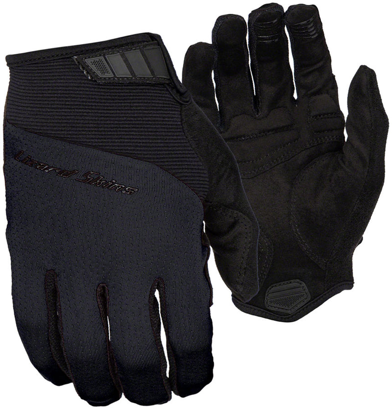 Load image into Gallery viewer, Lizard Skins Monitor Traverse Full Finger Gloves Jet Black XS Pair
