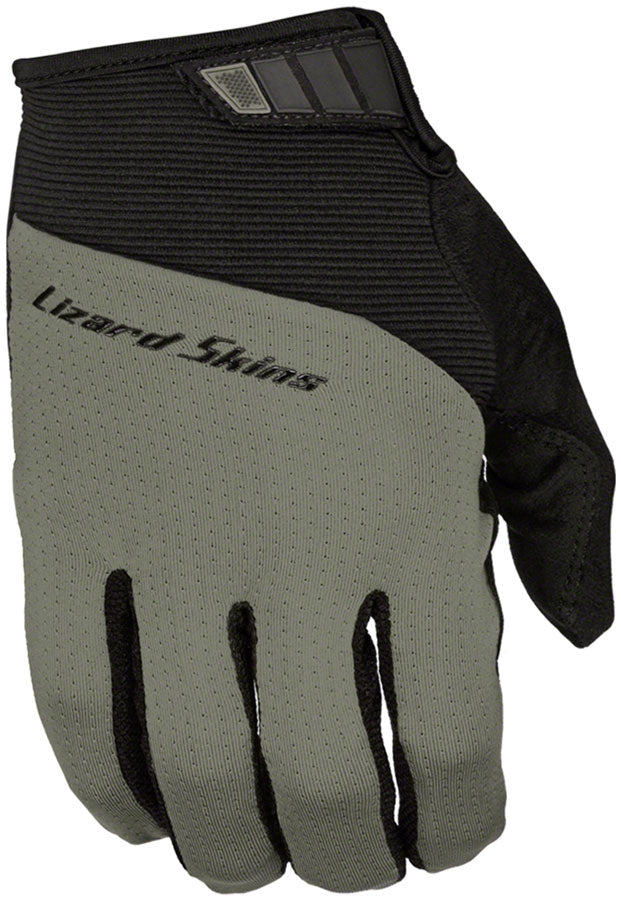 Load image into Gallery viewer, Lizard Skins Monitor Traverse Full Finger Gloves Titanium Grey XXL Pair
