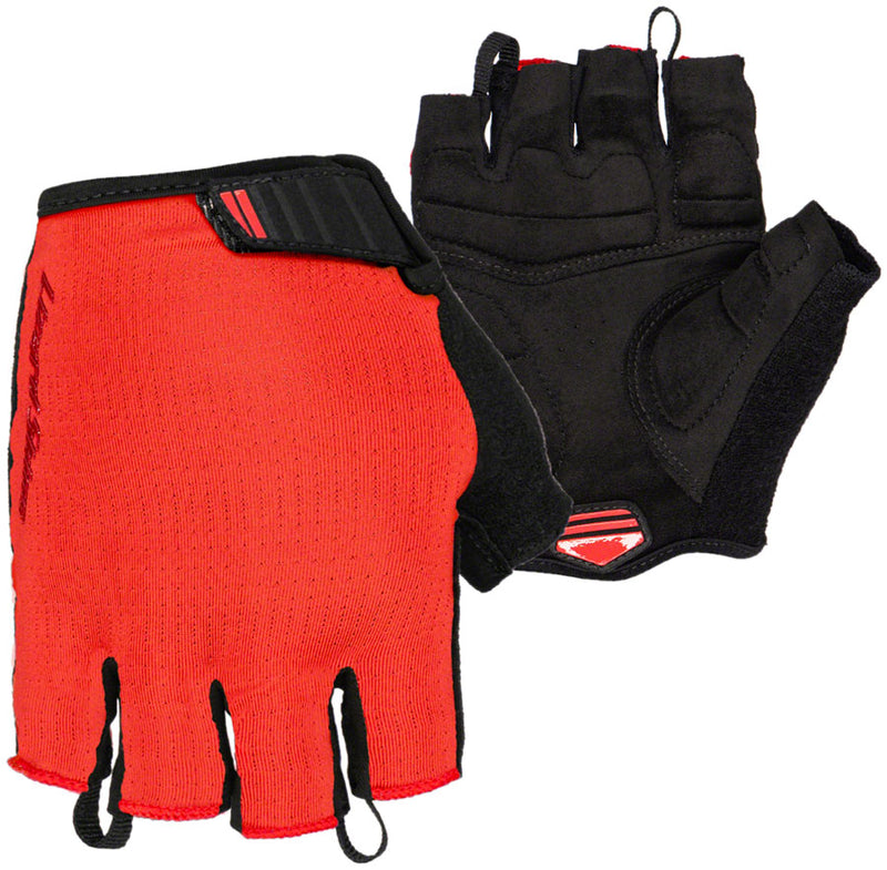 Load image into Gallery viewer, Lizard Skins Aramus Apex Short Finger Gloves Crimson Red S Pair
