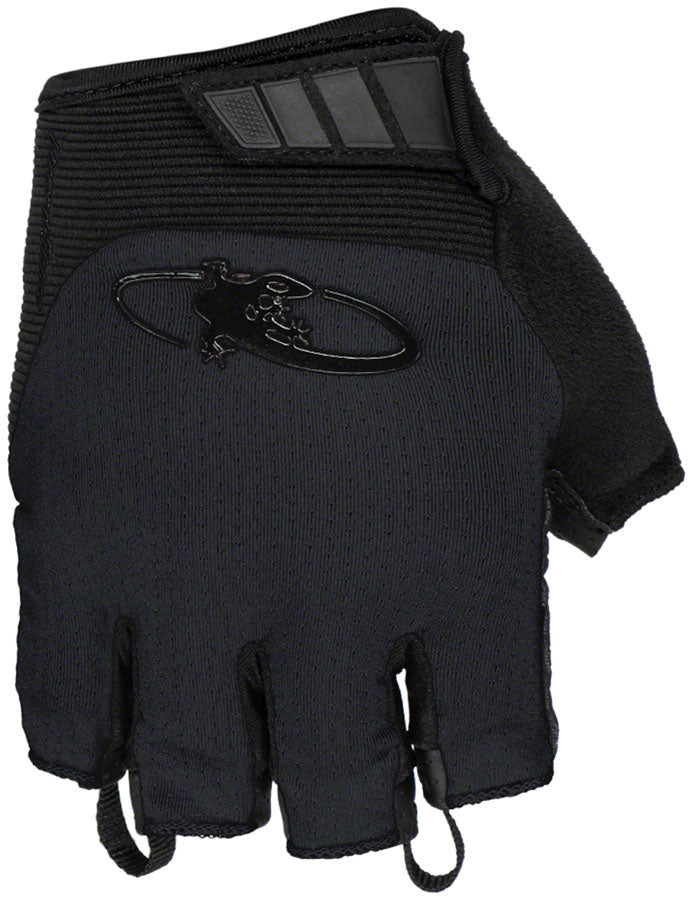 Load image into Gallery viewer, Lizard Skins Aramus Cadence Gloves - Jet Black Short Finger Small
