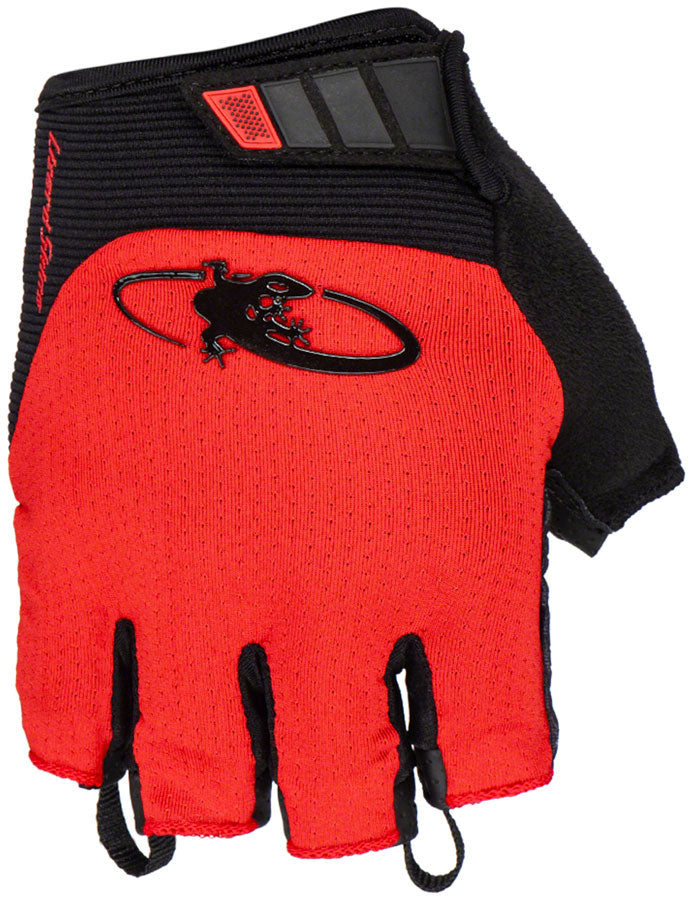 Load image into Gallery viewer, Lizard Skins Aramus Cadence Short Finger Gloves Crimson Red L Pair
