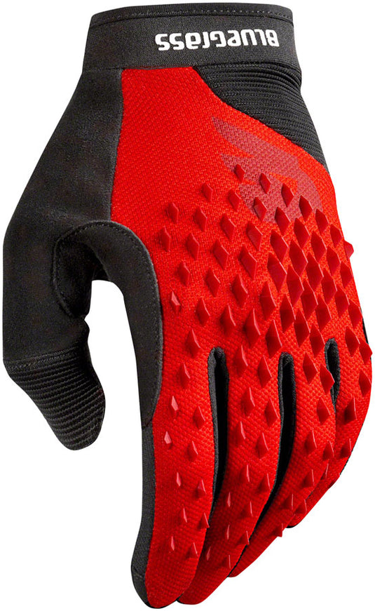Bluegrass Prizma 3D Gloves - Red Full Finger Large