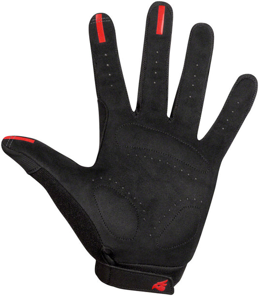 Bluegrass React Gloves - White Full Finger Medium