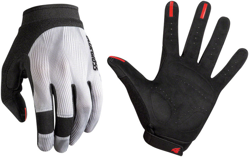 Load image into Gallery viewer, Bluegrass React Gloves - White Full Finger Large
