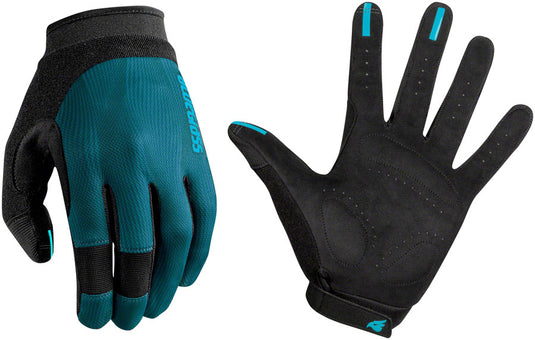 Bluegrass React Gloves - Blue Full Finger Large