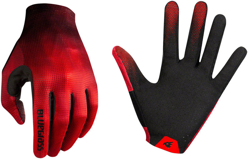 Load image into Gallery viewer, Bluegrass Vapor Lite Gloves - Red Full Finger Small
