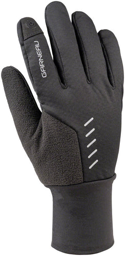 Garneau Biogel Thermo II Gloves - Black Full Finger Small