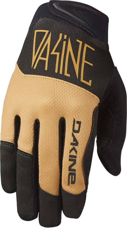 Load image into Gallery viewer, Dakine Syncline Gloves - Black/Tan Full Finger Medium
