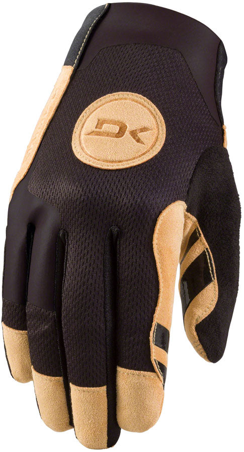 Dakine Covert Gloves - Black/Tan Full Finger X-Small