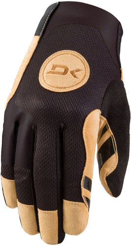 Dakine Covert Gloves - Black/Tan Full Finger X-Large