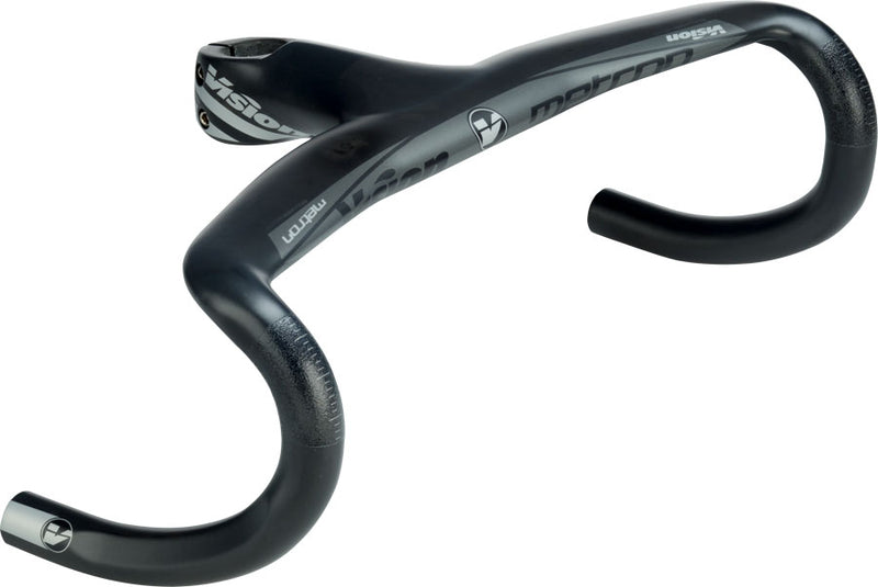 Load image into Gallery viewer, Vision Metron 5D Drop Handlebar - Carbon Integrated 42cm Black 110mm
